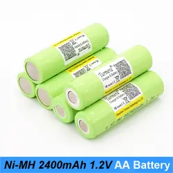 Аккумуляторная батарея aa 1,2 В 2400 мАч aa nimh зарядное устройство батарея для power bank и беспроводная мышь aa батарея Turmera nov10