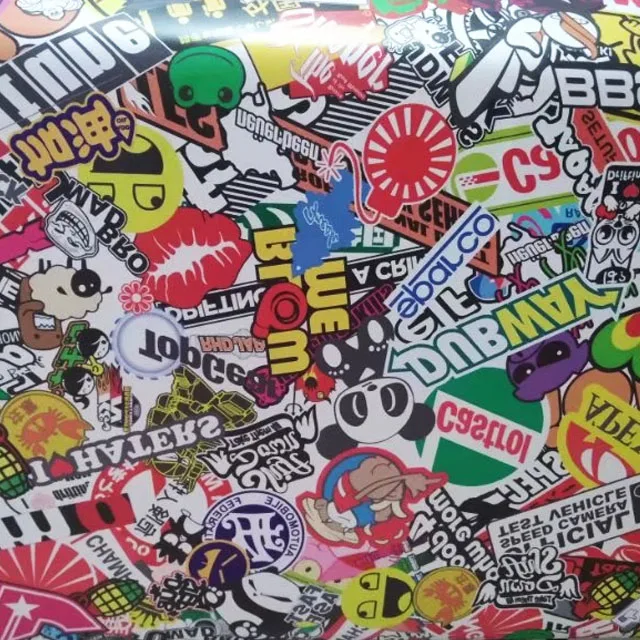 

New Car Stickers on Motorcycle Suitcase Home Decor Phone DIY Graffiti Sticker Bomb Wrap Car Stickers Motorcycle Accessories