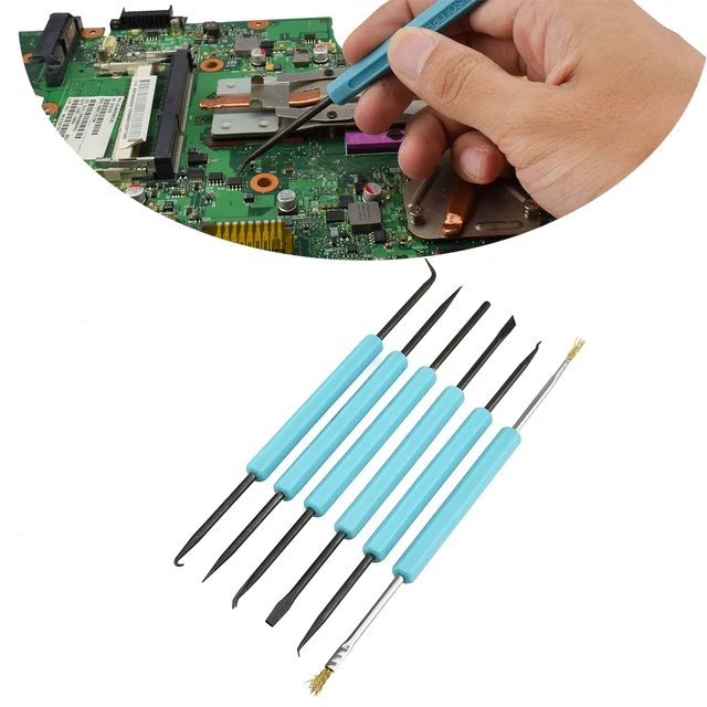 Best Offers Solder Assist Precision Electronic Components Welding Grinding Cleaning Repair Tool Kit Assembly Work 6pcs/set Best Offers Solder Assist Precision Electronic Components Welding Grinding Cleaning Repair Tool Kit Assembly Work 6pcs/set
