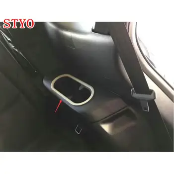 

STYO Car ABS Matte Rear Side Water Cup Holder Frame Decoration Cover Trim For Mazda1 CX9 CX-9 2016 2017 2018