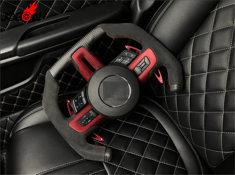 Carbon Fiber Steering Wheel For Ford Mustang S550 EcoBoost 5.0 GT