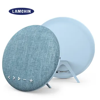 

Stereo Super Bass Bluetooth Speaker Portable Outdoor Muisc Column Soundbar 12W Cloth Cover FM TF Card Built In Mic Hand Free