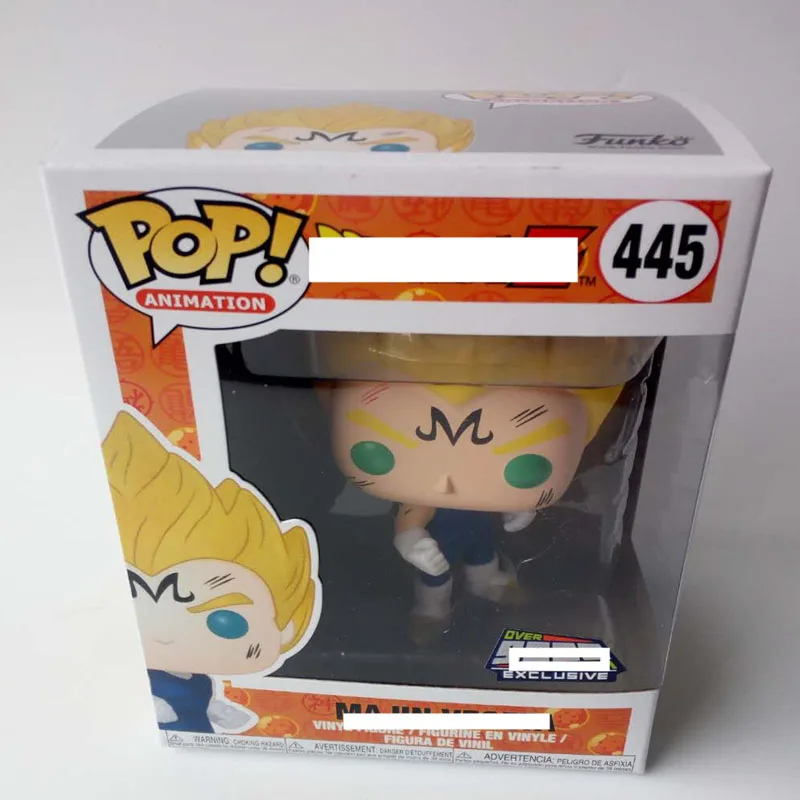 FUNKO POP японского аниме Dragon Ball Majin VEGETA#445 Виниловая фигурка Коллекция Модель игрушки для детей подарок на день рождения