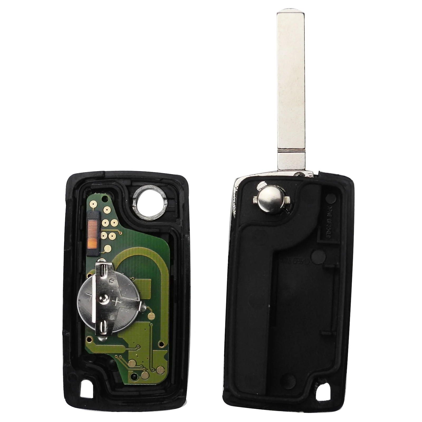 Keyforkess CE0523 Flip Remote Car Key 3 Button tronco centrale per Citroen Key ASK 433 Mhz ID46 - PCF7941 VA2 lama non tagliata 12 Keyforkess CE0523 Flip Remote Car Key 3 Button tronco centrale per Citroen Key ASK 433 Mhz ID46 - PCF7941 VA2 lama non tagliata - HTB1Sq ejdzJ8KJjSspkq6zF7VXaY