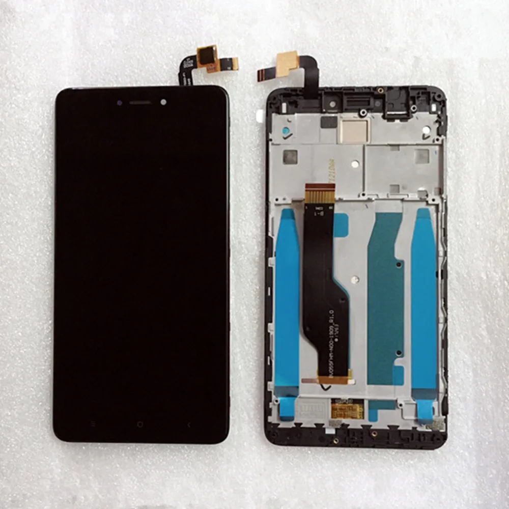 For 5.5'' xiaomi redmi note 4X lcd screen display touch panel digitizer assembly with frame for xiaomi redmi note 4 global parts1 (4)