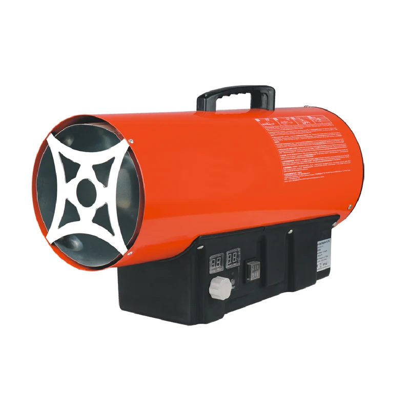 30KW hand held portable gas heater fan heater hot air