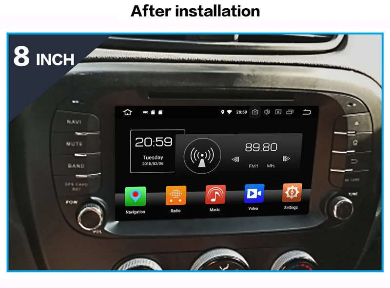 Clearance Android 9.0 octa core 4G RAM 64G ROM car dvd player gps glonass navigaiton for KIA soul 2014 2015 2016 5