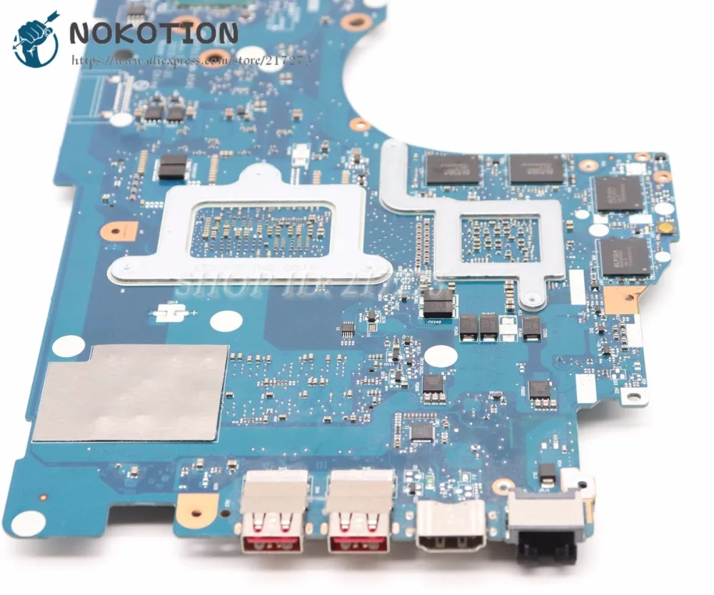 NOKOTION BY511 NM-A541 основная плата для lenovo Ideapad Y700 Y700-15ISK Материнская плата ноутбука 15,6 дюймов I7-6700HQ Процессор GTX960M графика