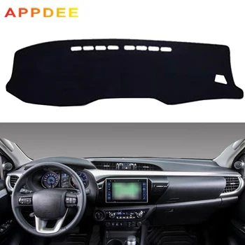 

Car Dashboard Cover Silicone Non-Slip For Toyota Hilux SR5 4x4 REVO Hi-Rider 2015 2016 2017 2018 Pad Carpet Dashmat Sun Shade