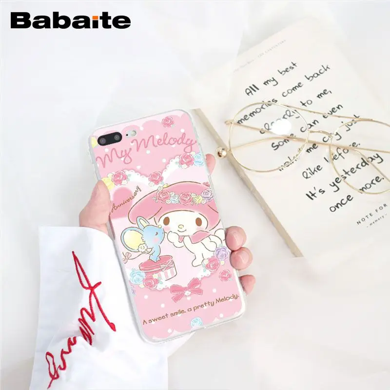 Babaite милый чехол для телефона My Melody Little с двумя звездами для iphone 11 Pro 11Pro Max 8 7 6 6S Plus X XS MAX 5 5S SE XR - Цвет: A13