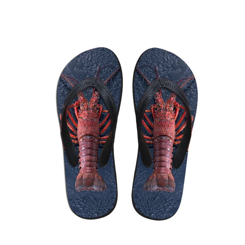 Индивидуальные повседневные женские домашние тапочки без шнуровки; 3D обувь на плоской подошве с принтом; пляжная обувь; женские летние Вьетнамки; женские сандалии - Цвет: CC2019AB