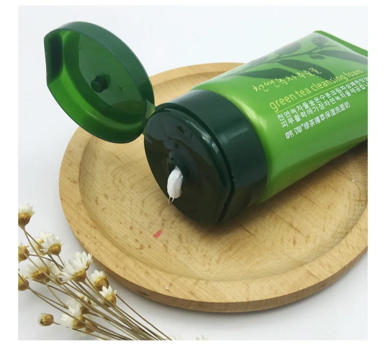 “ Removedor de Maquiagem de Limpeza Limpador Verde Limpador Facial Branqueamento