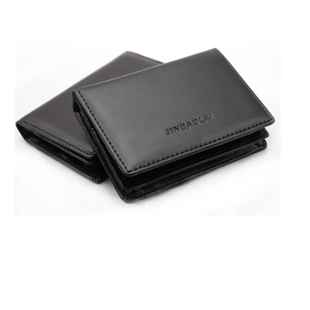 

New type Men's Leather Wallet Bifold ID Credit Card Holder Mini Purse Purse
