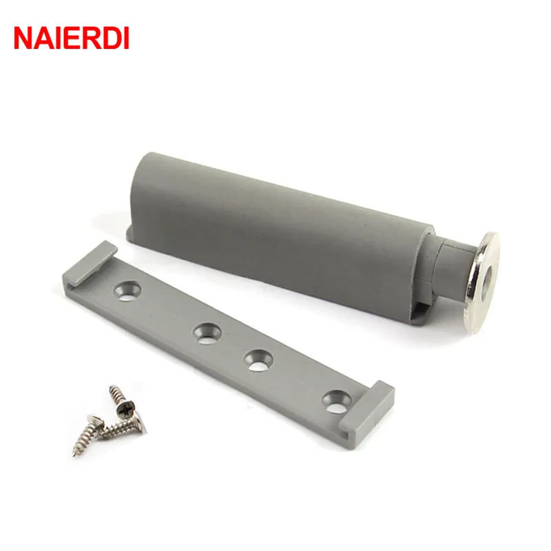 

NAIERDI 15Set/Lot Gray Kitchen Cabinet Buffer Door Stop Drawer Soft Quiet Closer New Push To Open System Damper Buffers