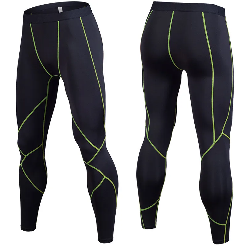 black green line