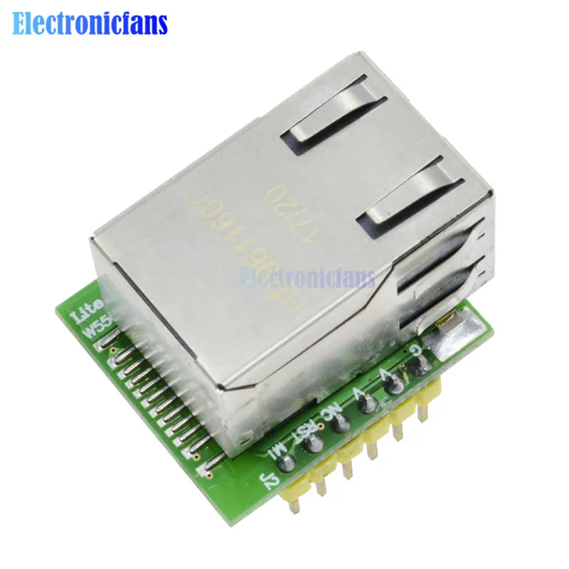 USR-ES1 W5500 Ethernet Network Modules TCP//IP 51//STM32 SPI Interface NEW