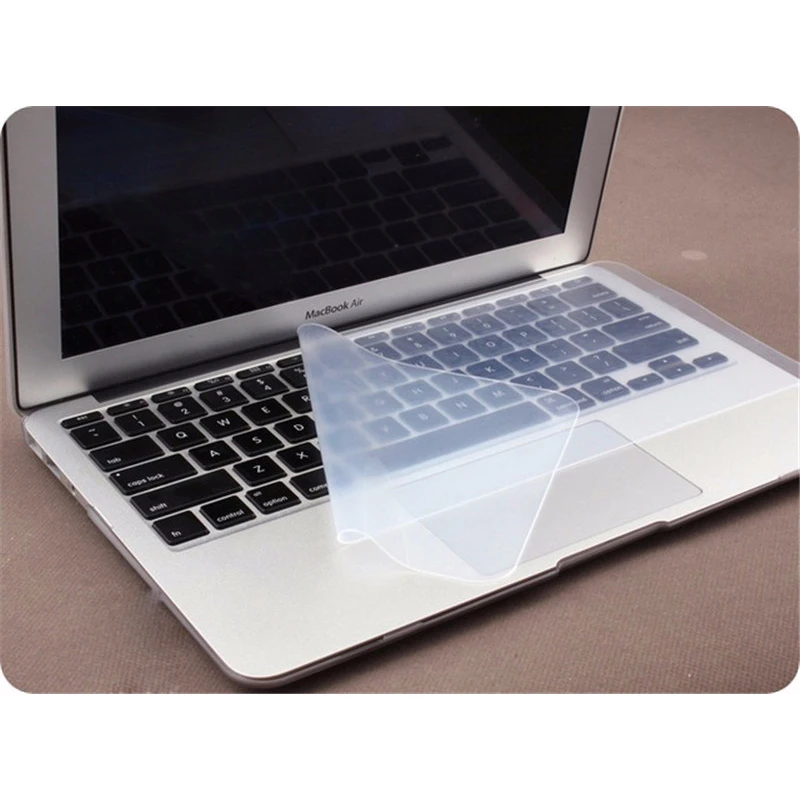 

FFFAS anti-dust and waterproof keyboard cover Universal soft silicone protector for Macbook Pro 15"17" laptop notebook klavye
