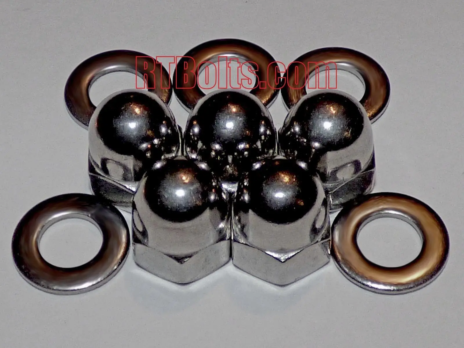 

(5) Metric 8mm Acorn Cap Nuts Safety Show Dome Hex Stainless Steel M8 Thread