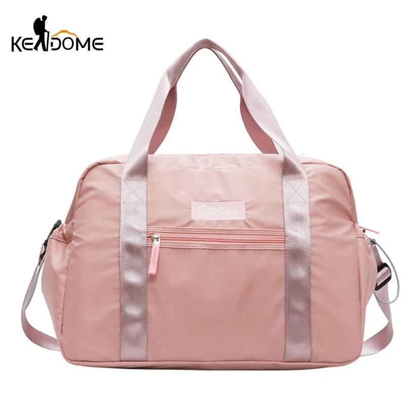 

Women Gym Bag Portable Fitness Training Shoulder Bag Travel Duffel Luggage Storage Yoga Mat Handbag Sport Bag New bolso XA991WD