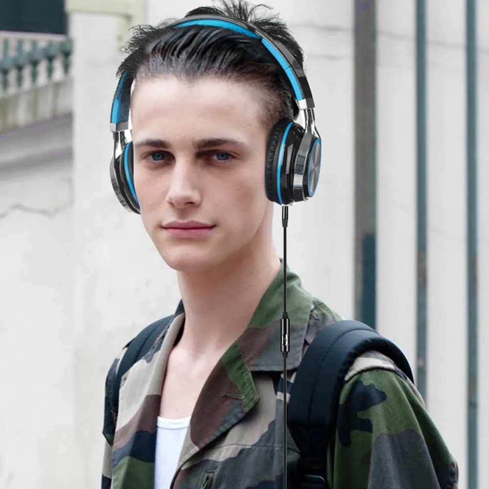 Noise Canceling Headphone Headphones Earphone Headset Stereo Wired with Mic for Smartphone MP3/4 Smartphone Android _STW