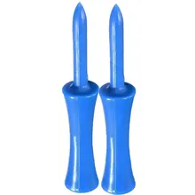 10 шт. в упаковке, пластиковые синие футболки для гольфа с контролем высоты, инструмент для клубных тренировок, занятий спортом на открытом воздухе