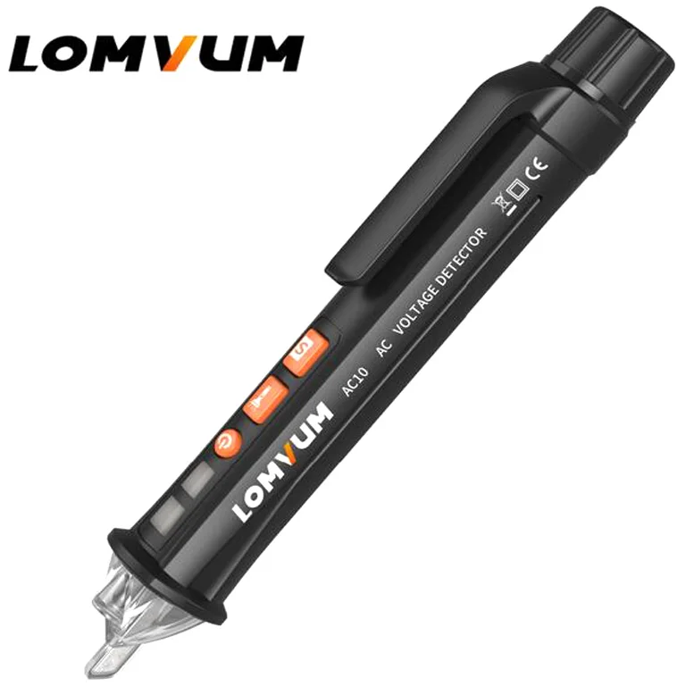 

LOMVUM AC Voltage Electric Compact Pen Current Testing Pencil Circuit Breaker Finder 12V/48V-1000V Voltage Sensitivity An log