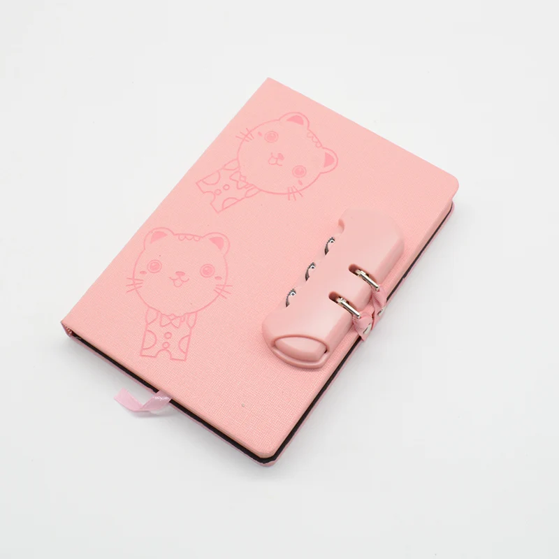 Buy Diary With Lock Cat Notebook 2018 Caderno
