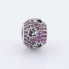 CKK Berloque 925 Стерлинговое Серебро Красный CZ мышь платья талисманы бусины оригинальные браслеты DIY Шарм серебро 925 ювелирные изделия