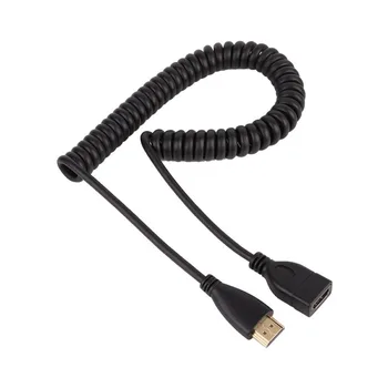 

HDMI To Micro Right Angle HD Cable Male-to-Male/Male-to-Female Connector Flexible Cable V1.4 DSLR 0.5M/2M Flexible Cable New
