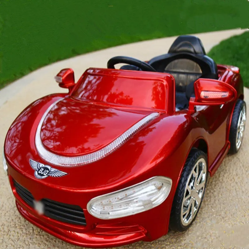 

Children Electric Car Remote Control Ride on Car Four-wheel Dual Drive Children's Toy Car Bluetooth Radio Control Kids Car Toys