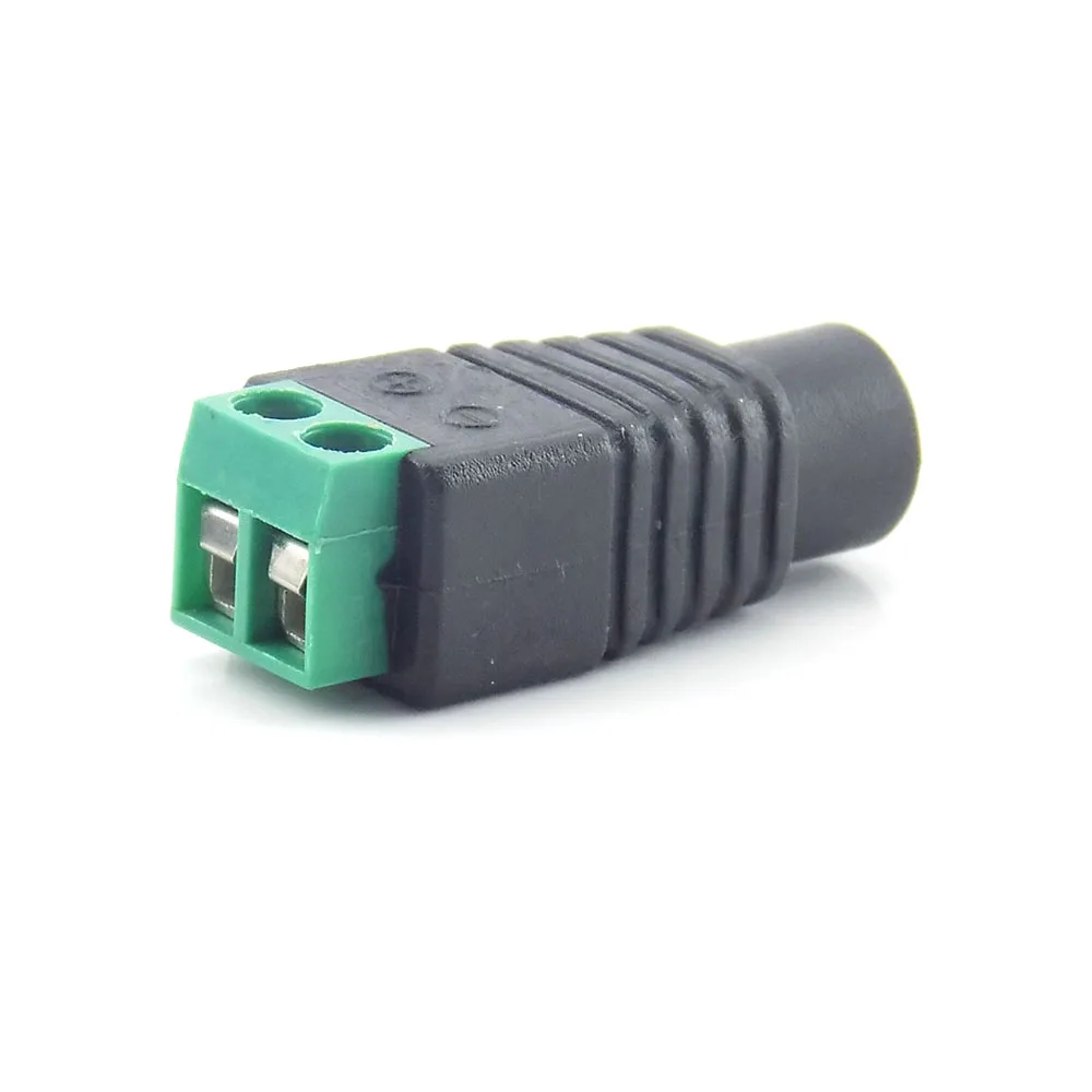 Разъем BNC для камер скрытого наблюдения DC Мощность мужской штепсельная розетка переходник разъем для видеонаблюдения Системы регулятор