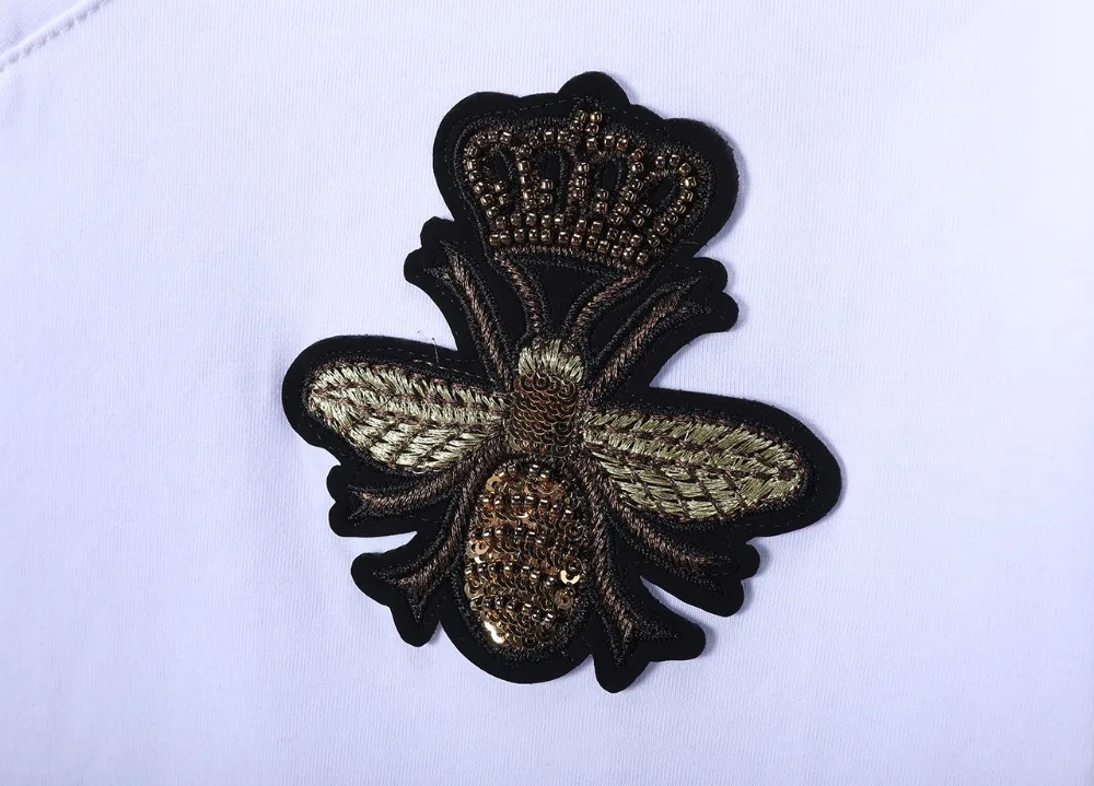 New fashion summer short t shirt men brand clothing cotton comfortable male t-shirt embroidery tshirt men clothing DY522056