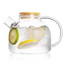 GFHGSD 1000 мл термостойкий высокие цветы для ручек кофе стеклянный чайник цветущего стекла чайник с крышкой
