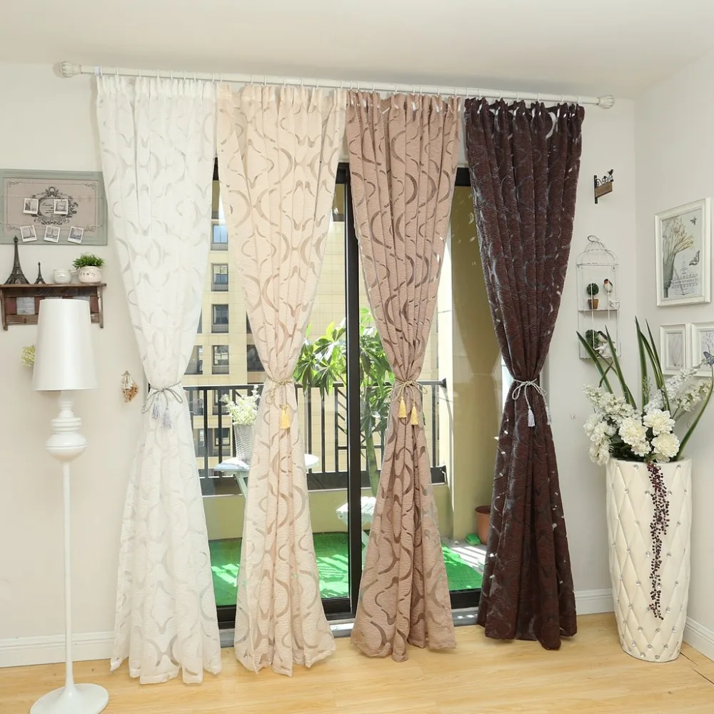 Modern Curtain Red Purple 3D Home Textile Bedroom Window Fabric High Shading window curtains
