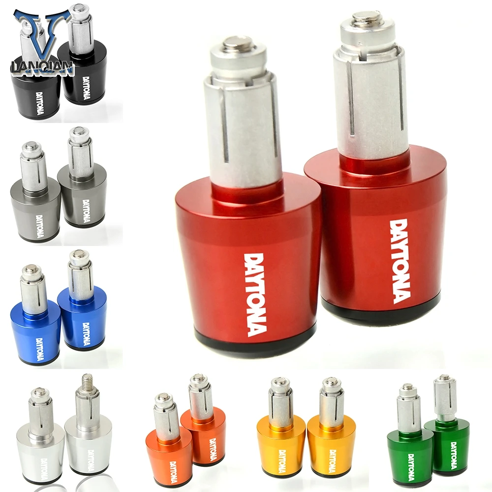 Motorcycle Accessories CNC Aluminum Handlebar Grips Gear Balanced Plug Slider For TRIUMRH DAYTONA 600 650 675 R 675R 955i 955 i
