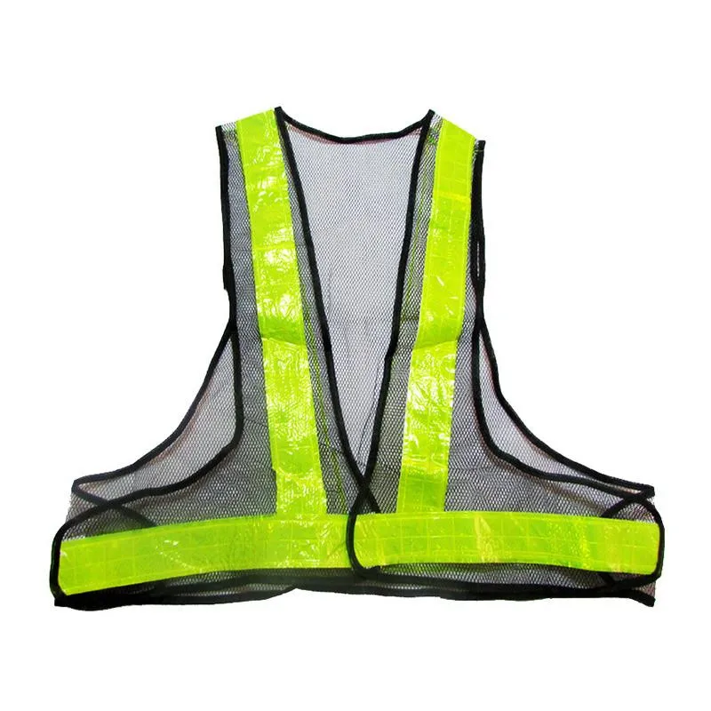 

Outdoor Running Cycling High Visibility Reflective Vest Warning Traffic Construction Safety Security Gear Labor Clothes Mesh