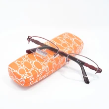 Мода сплав Асферические очки для чтения женские очки+ 1,0+ 1,5+ 2,0+ 2,5+ 3,0+ 3,5+ 4,0