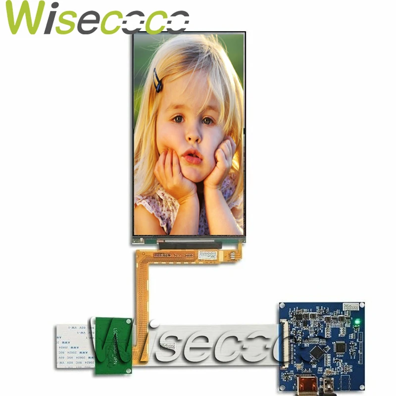 

6 inch 2560*1440 2K IPS LCD Module Screen with HDMI to MIPI Driver Board for VR DIY Projector 3D Printer