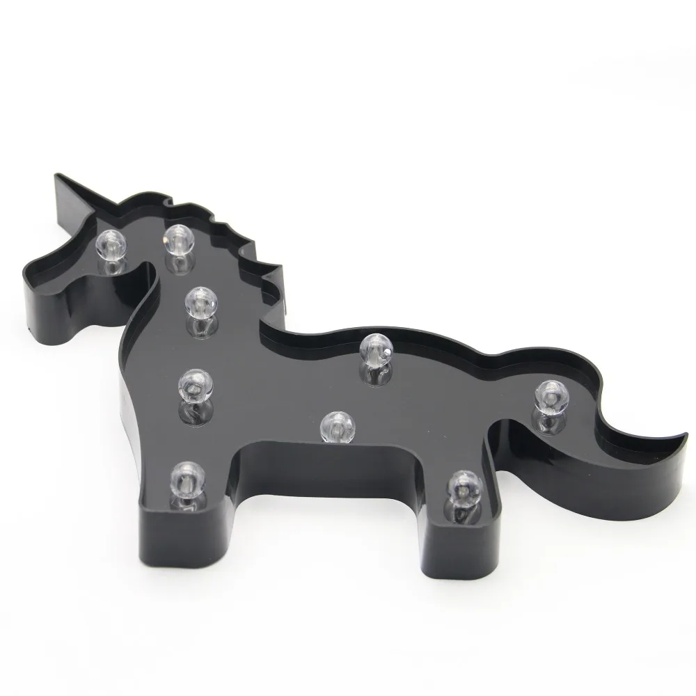 

LED Table Night Light Unicorn LED Night Lights Party3D Table Lamp Marquee Sign Letter Light Decor XMAS Christmas Gifts