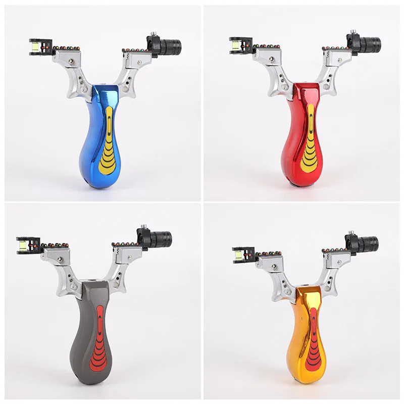 

Powerful Hunting Bow Athletic Competition Slingshot Toy Outdoor Game For Child Adult Pocket Slingshot Rubber Band Toys