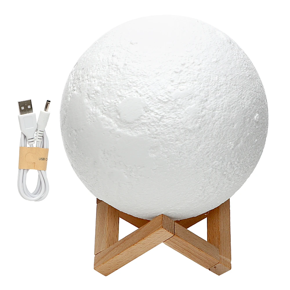 Luzes da Noite itimo 3d impressão mágicos lua Tipo : Night Light