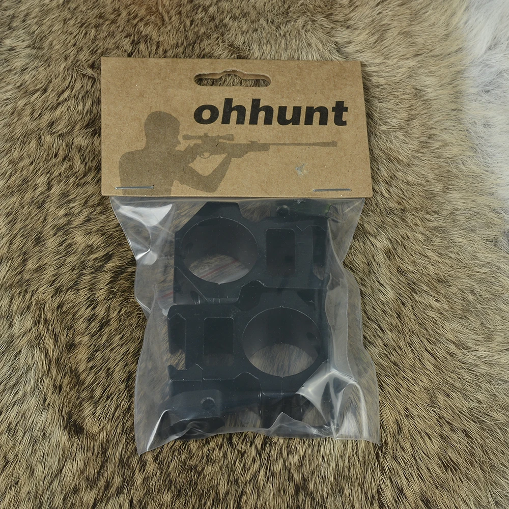 Ohhunt 25,4 мм 1 дюйм 2 шт. высокая прочность Пикатинни Вивер прицел крепление кольца Охотничьи Аксессуары для винтовочного оптического прицела