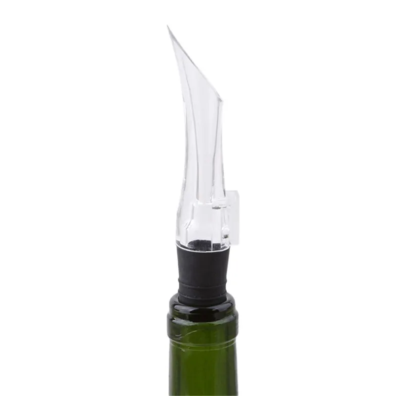 1PC Acrylic Aerating Pourer Decanter Wine Aerator Spout Pourer New Portable Wine Aerator Pourer