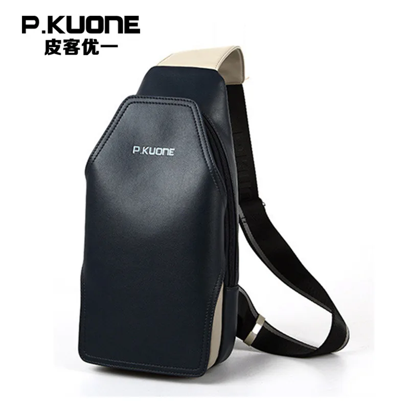 

P.KUONE 2018 New Fashion Famous Brand Chest Pack High Quality Luxury Handbags Designer Messenger Bags Casual Travel Women Bag
