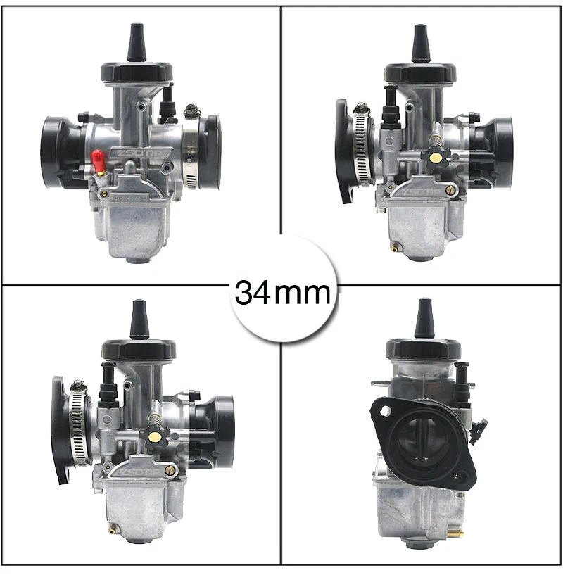 ZSDTRP карбюратор KOSO PWK KSR 28 мм 30 мм 32 мм 34 мм Carburador KSR Evolution KIT EVO Carb для RM YZF KTM Honda