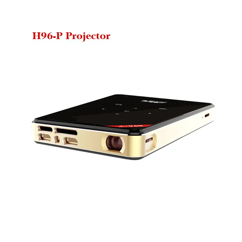 Android 6 0 proyector de bolsillo H96 P Mini 4 K Amlogic S905X 2 4g 5 8G Wifi домашний кинотеатр 2g 16g ТВ