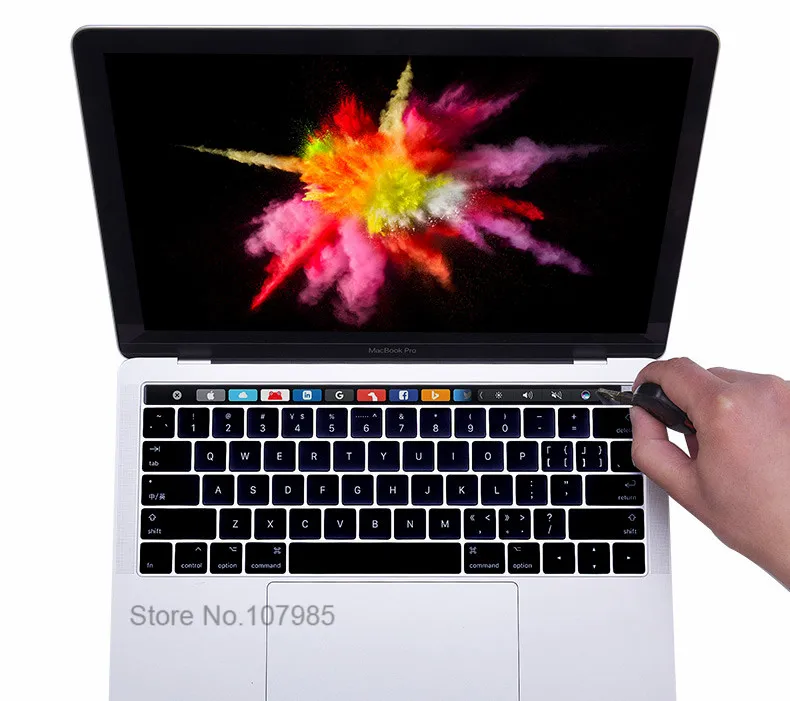 A1706 A1707 прозрачная пленка защитная для MacBook New Pro 13 &quot15&quot с сенсорной панелью