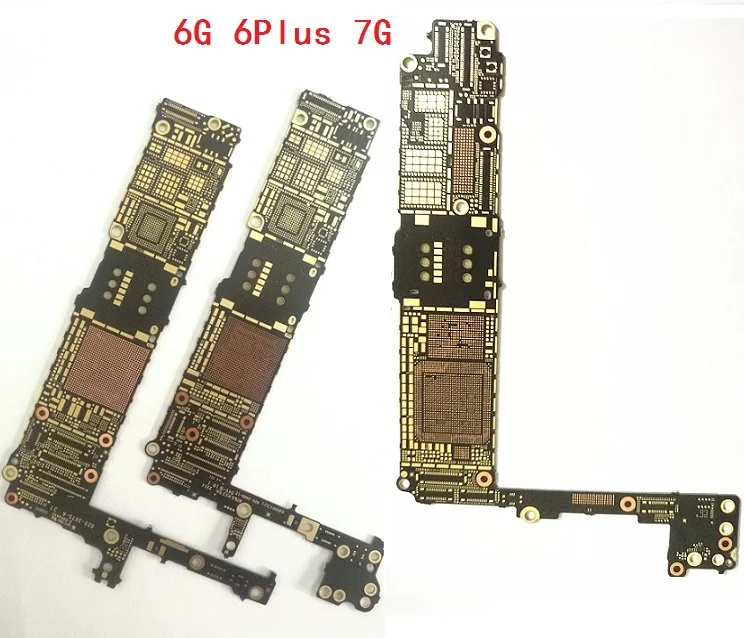 

New Bare Motherboard Mainboard Board For iPhone 7 7Plus 6S 6SP 6 6 Plus 5S 5C 5 4S 4 Replacement Part for test