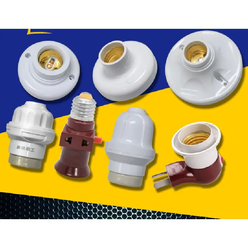 

Lamp Bases e27 Screw-Socket B22 Bayonet Socket Base Lamp Holder Plug Bulb Holder Portalamparas e27 Socket E27 Cartridge