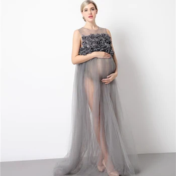 

Maternity Photography Props Pregnancy Wear Party Evening Dresses Clothes Maternity Clothing For Photo Shoots Pregnant Dresses